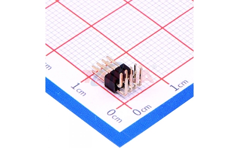 1.27mm雙排90度2×4P