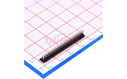 1.27mm雙排立貼2×29P